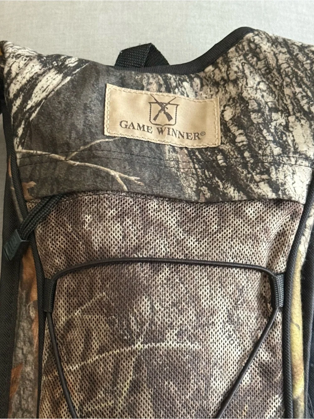 Game Winner Hunting Camo Hydration Bagpack Include Water Bag Hiking RN 98223